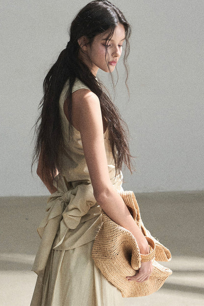 French Style Top and Long Skirt Set-Up