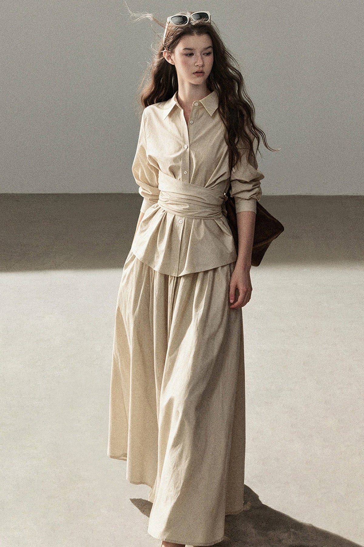 French Style Top and Long Skirt Set-Up
