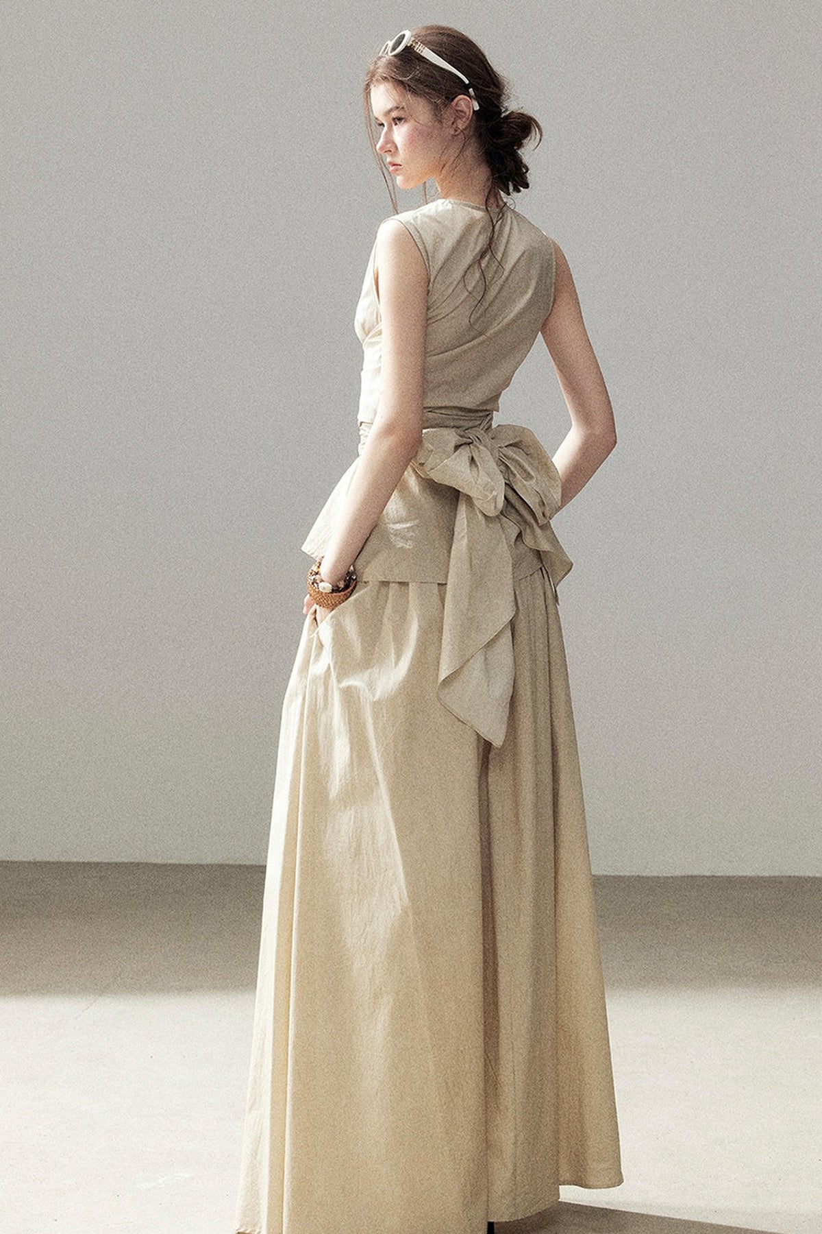 French Style Top and Long Skirt Set-Up