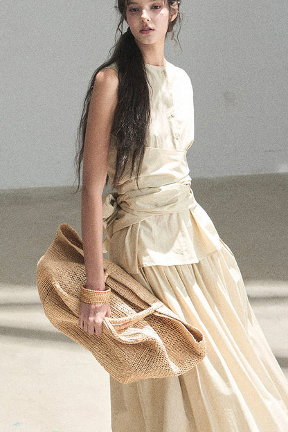 French Style Top and Long Skirt Set-Up