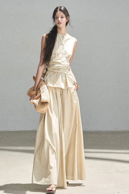 French Style Top and Long Skirt Set-Up