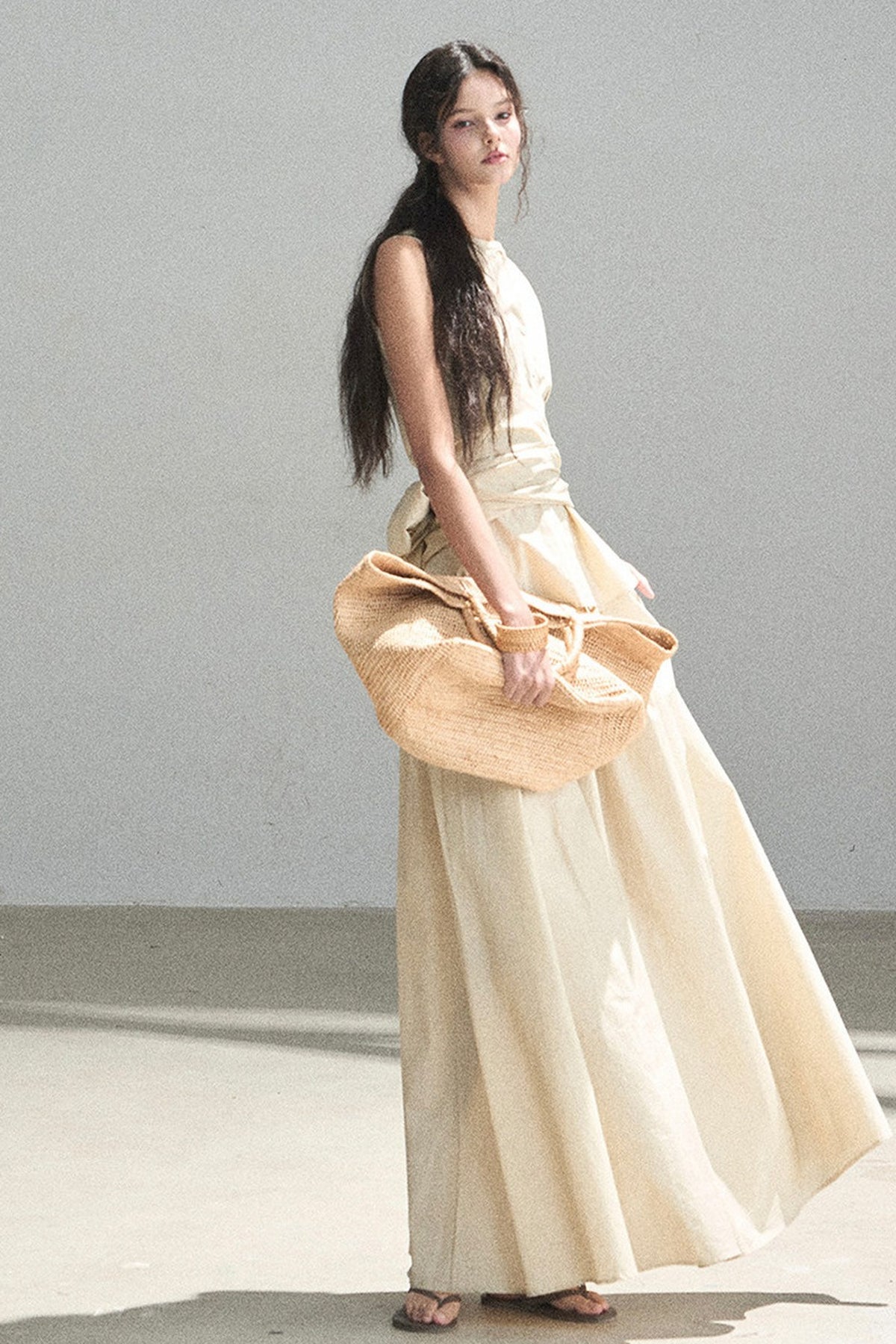 French Style Top and Long Skirt Set-Up