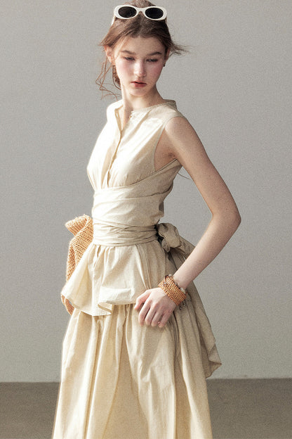 French Style Top and Long Skirt Set-Up