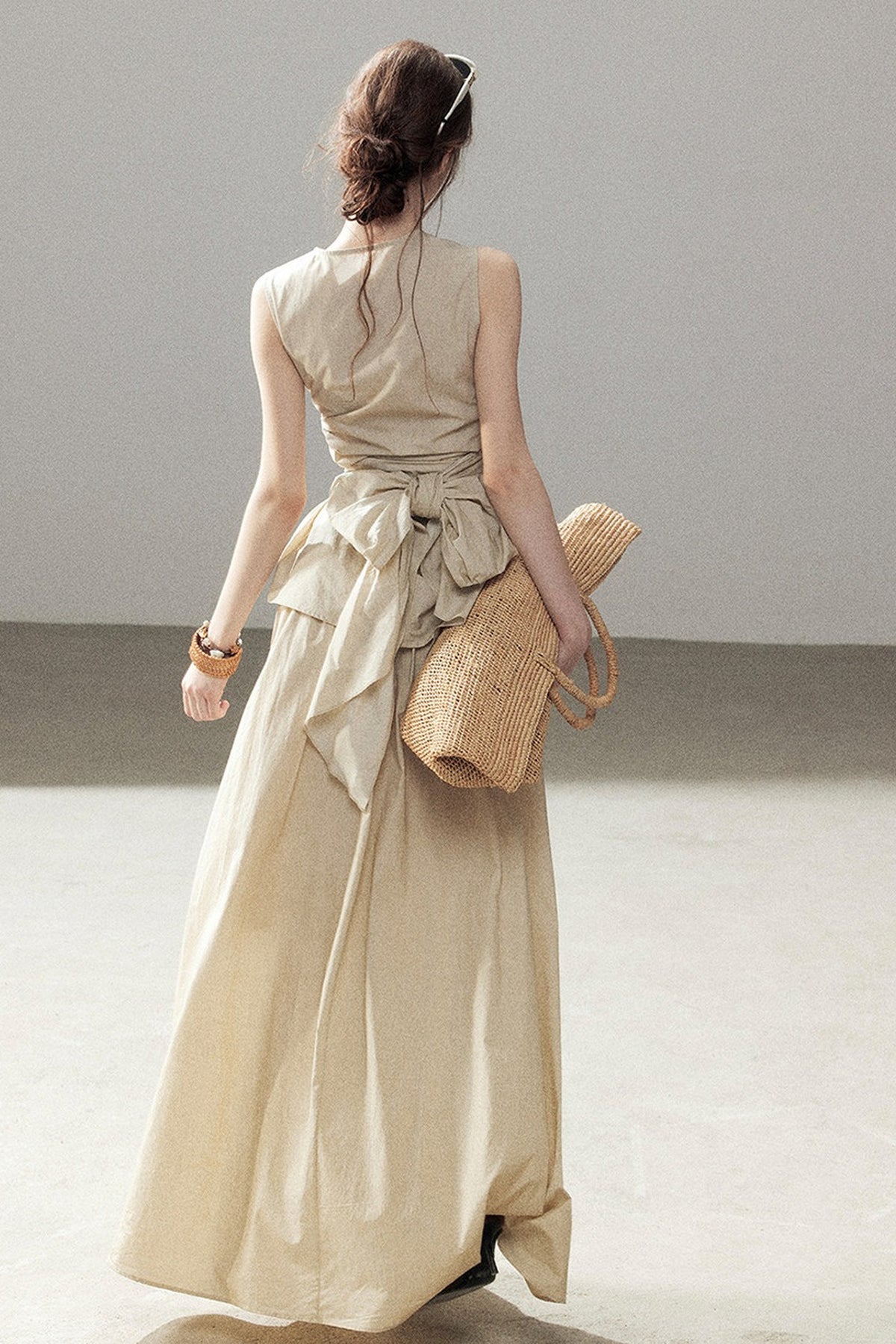 French Style Top and Long Skirt Set-Up