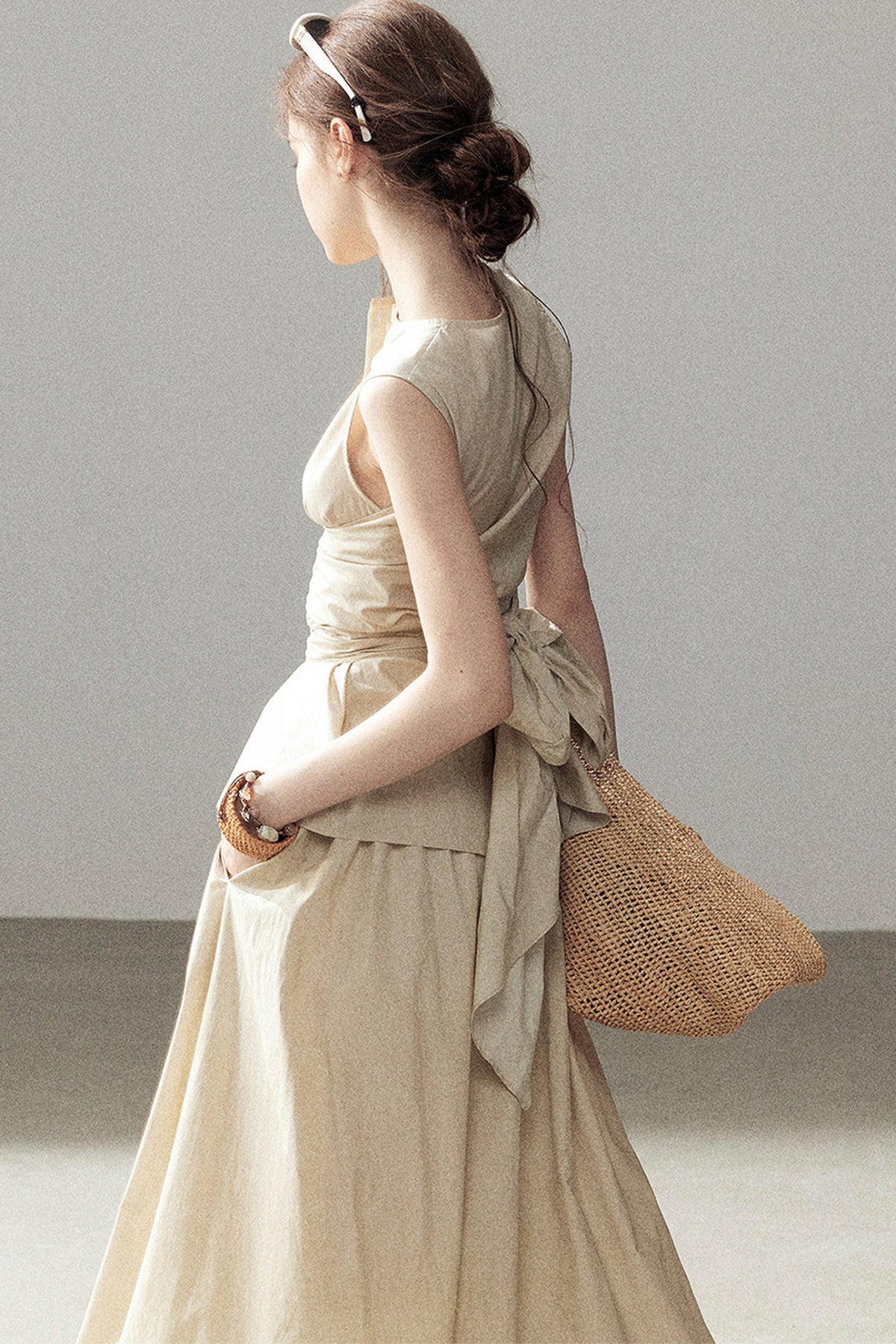 French Style Top and Long Skirt Set-Up
