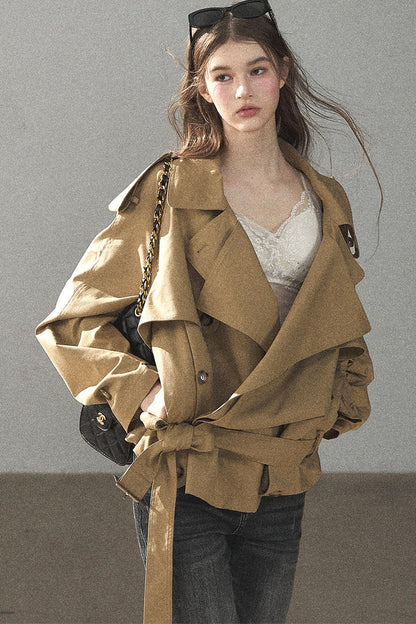 Loose Fit Trench Coat