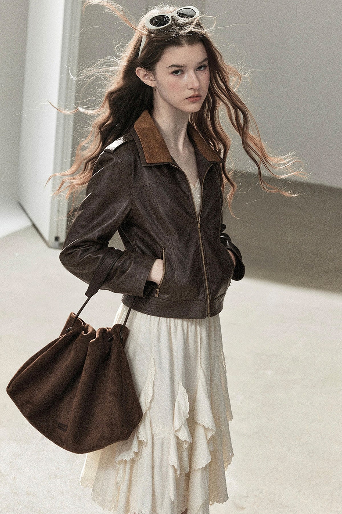 American Motorcycle Style PU Leather Jacket