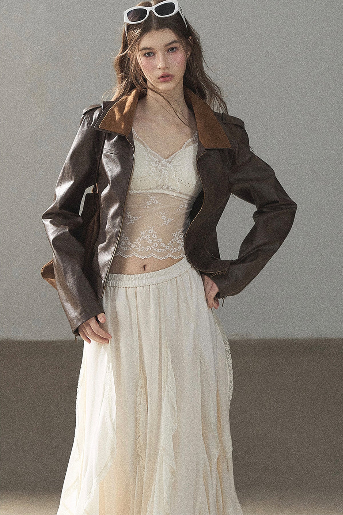 American Motorcycle Style PU Leather Jacket