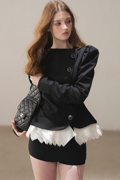 French Court Style Blazer and Skirt Set-Up