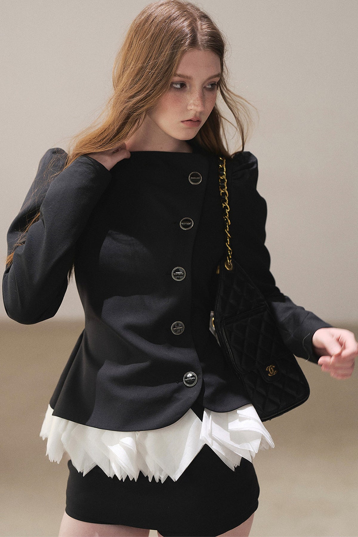 French Court Style Blazer and Skirt Set-Up