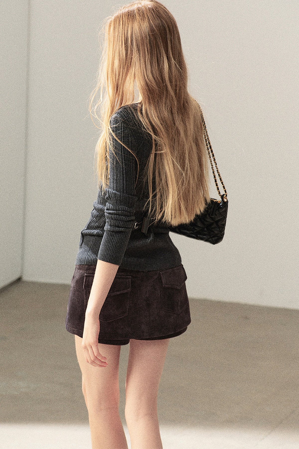 Wild Rose Knitted Cardigan And Vest Set