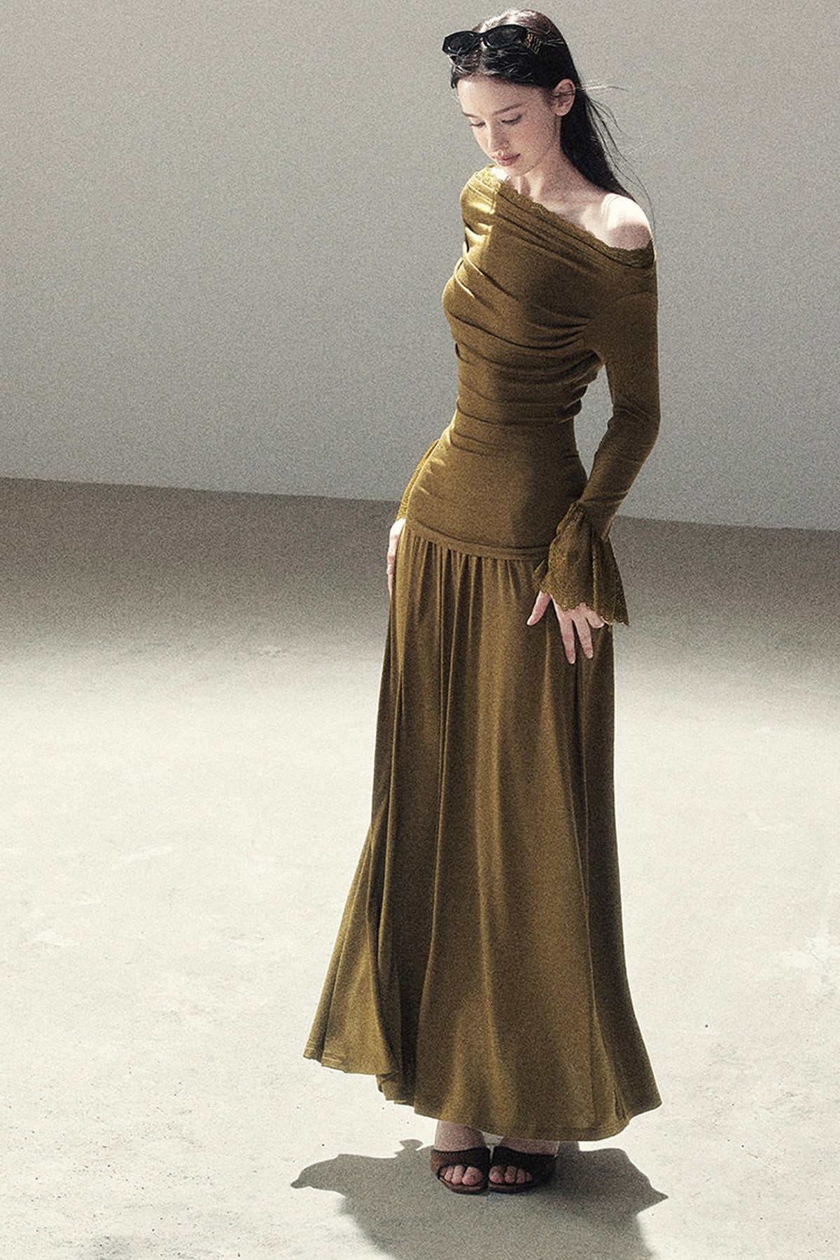Autumn Top and Long Skirt Set-Up