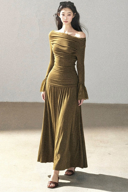 Autumn Top and Long Skirt Set-Up