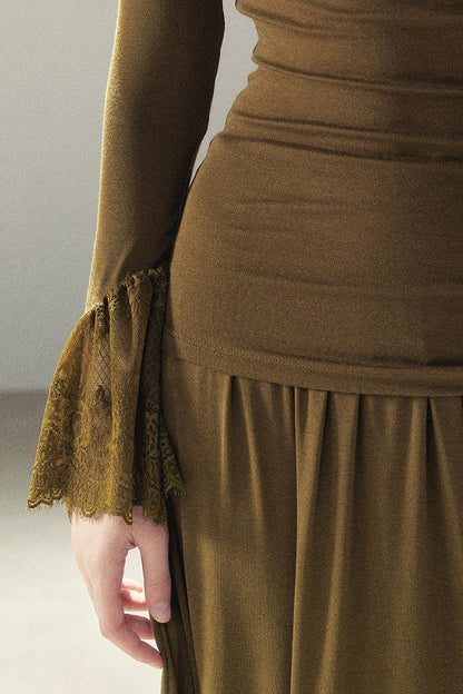 Autumn Top and Long Skirt Set-Up