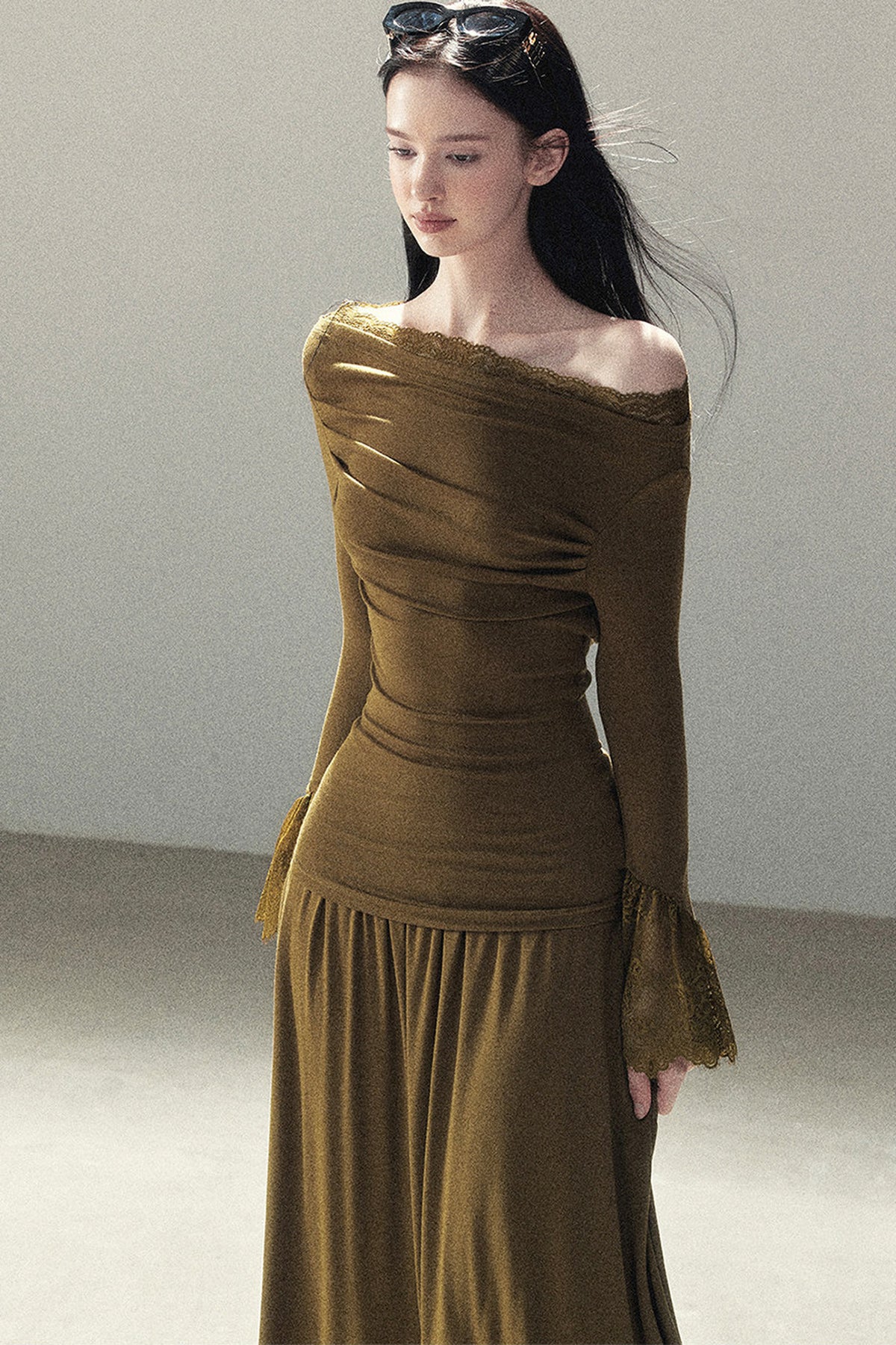 Autumn Top and Long Skirt Set-Up