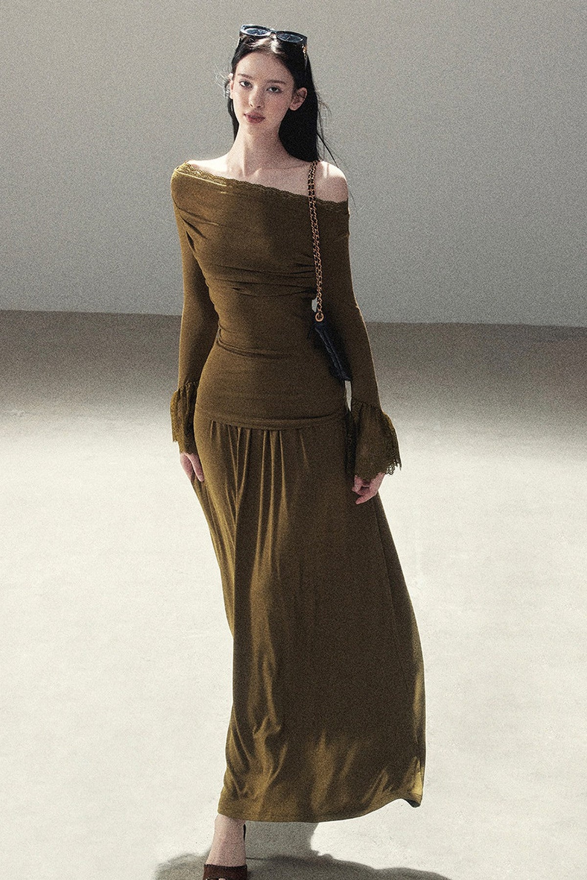 Autumn Top and Long Skirt Set-Up
