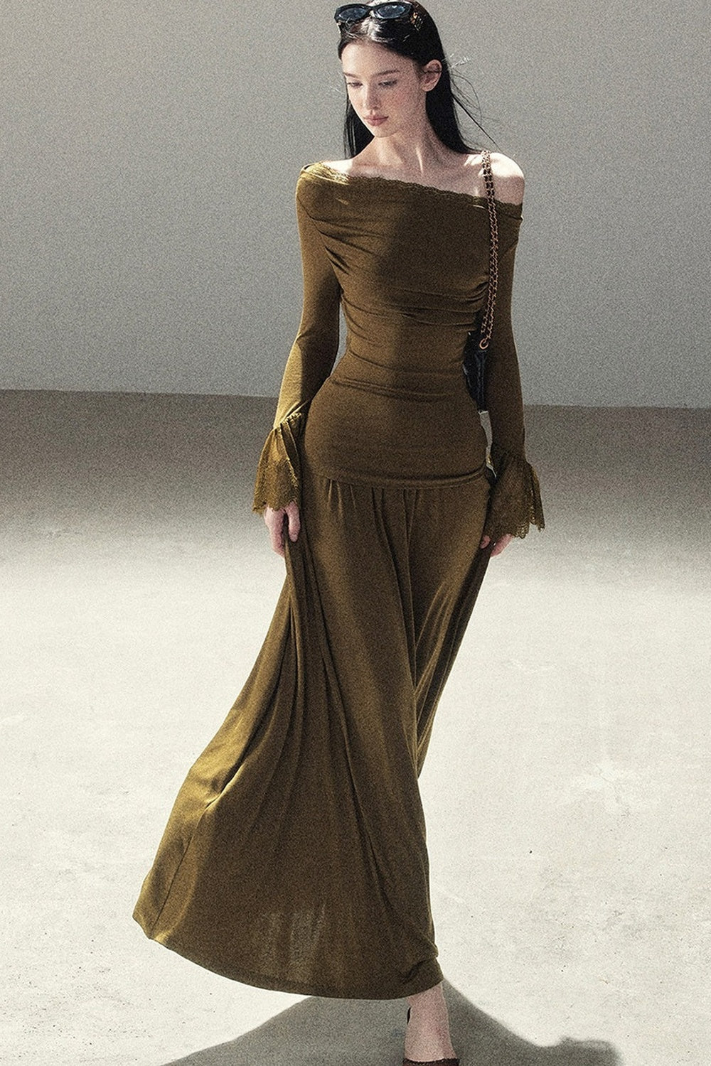 Autumn Top and Long Skirt Set-Up