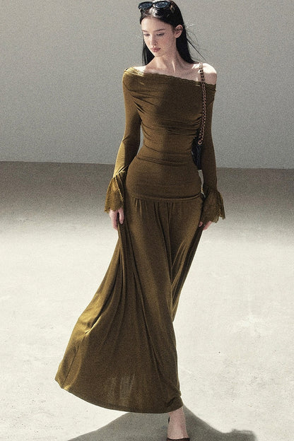 Autumn Top and Long Skirt Set-Up