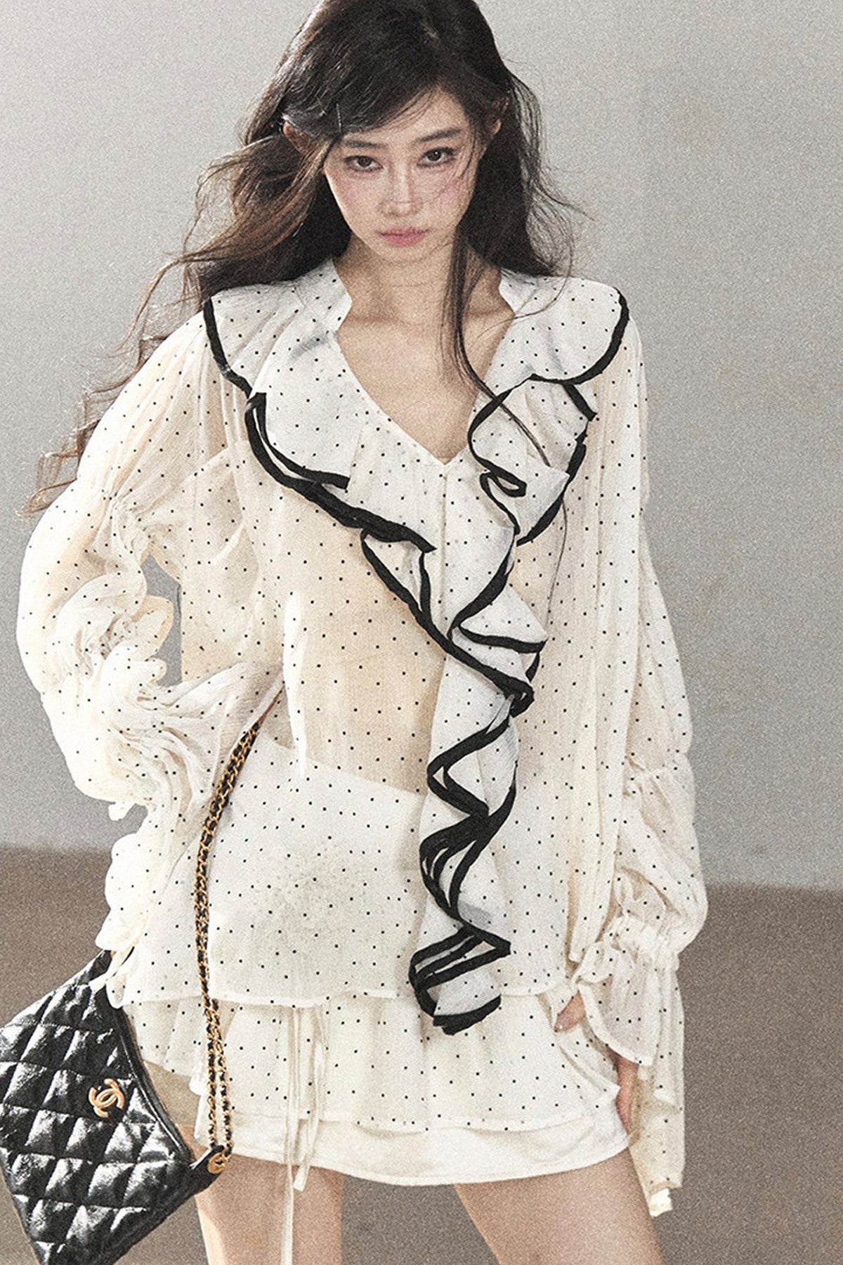 Polka Dot Two-Piece Set