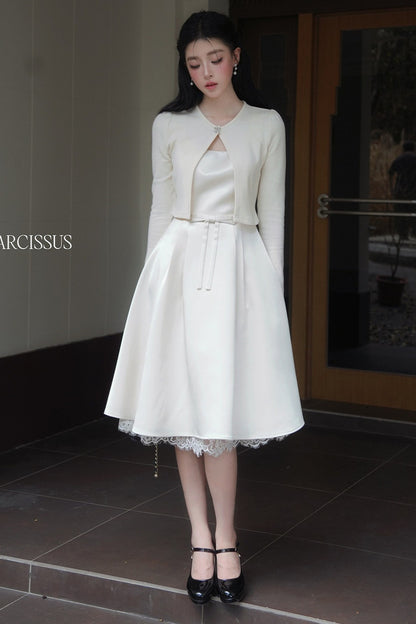 Long Sleeve Knitted Cardigan