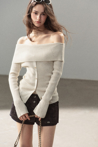 Autumn Waist-Cinching Spicy Girl Top