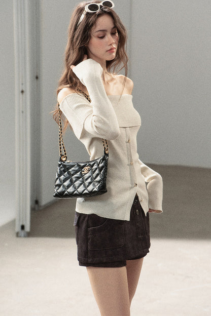 Autumn Waist-Cinching Spicy Girl Top