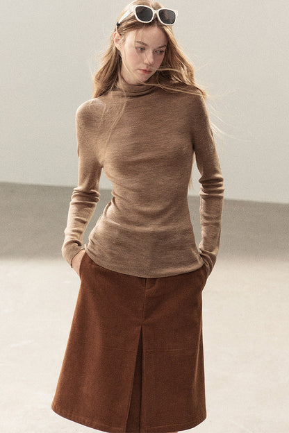 Conjunto de chaqueta y top de capa base de punto