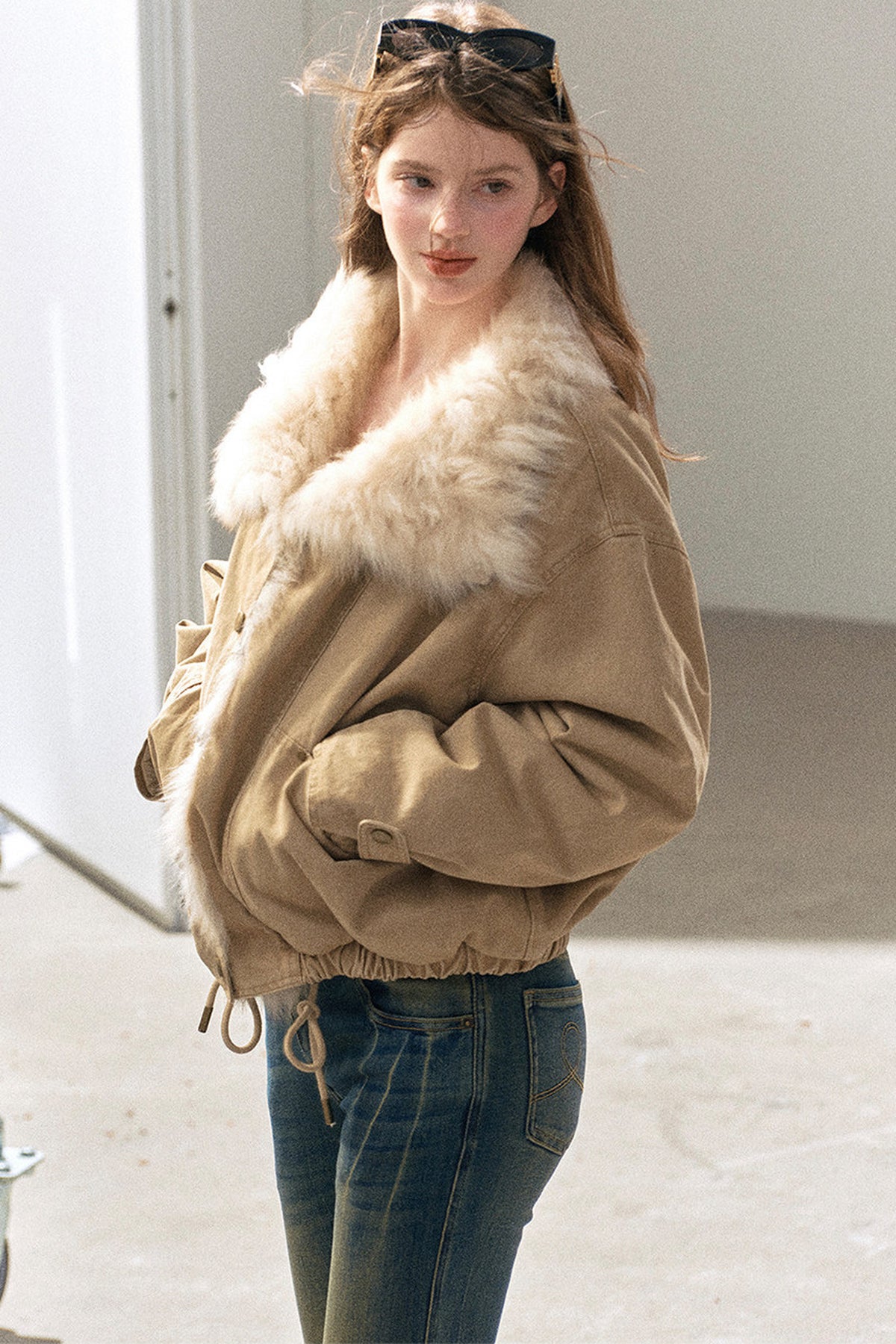 Fox Fur Collar Down Parka