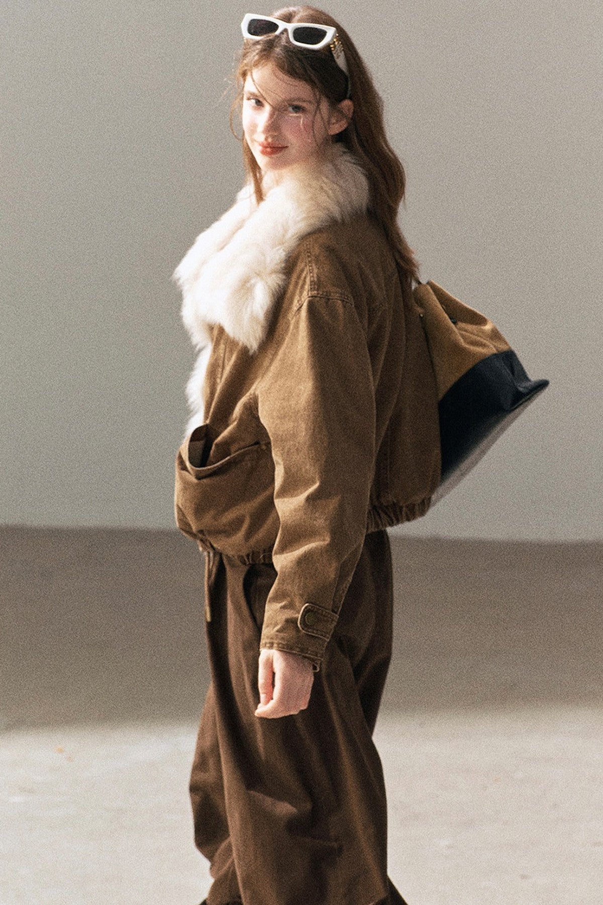 Fox Fur Collar Down Parka