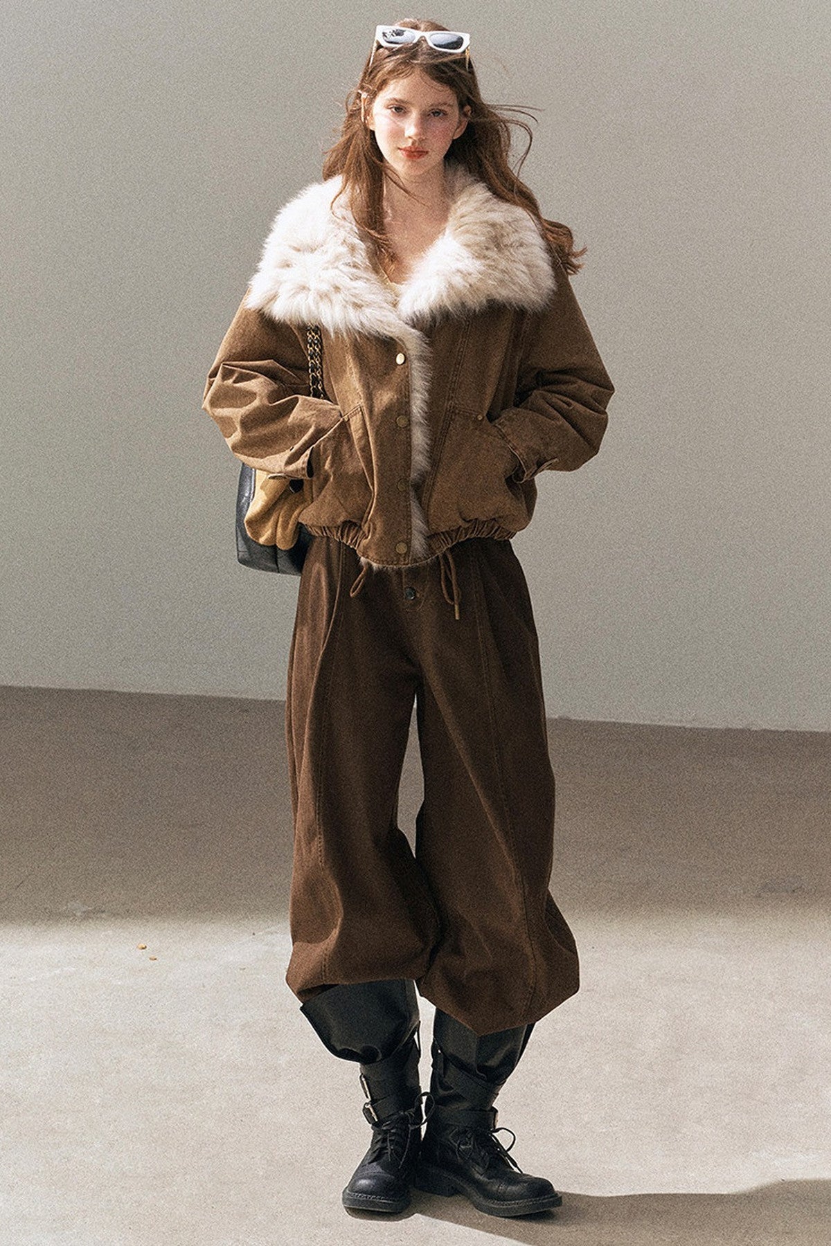 Fox Fur Collar Down Parka