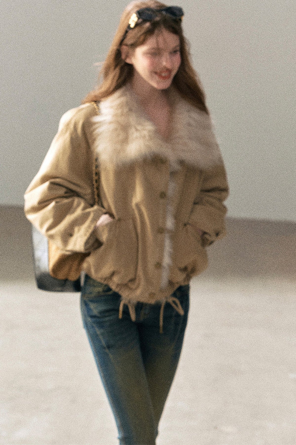 Fox Fur Collar Down Parka