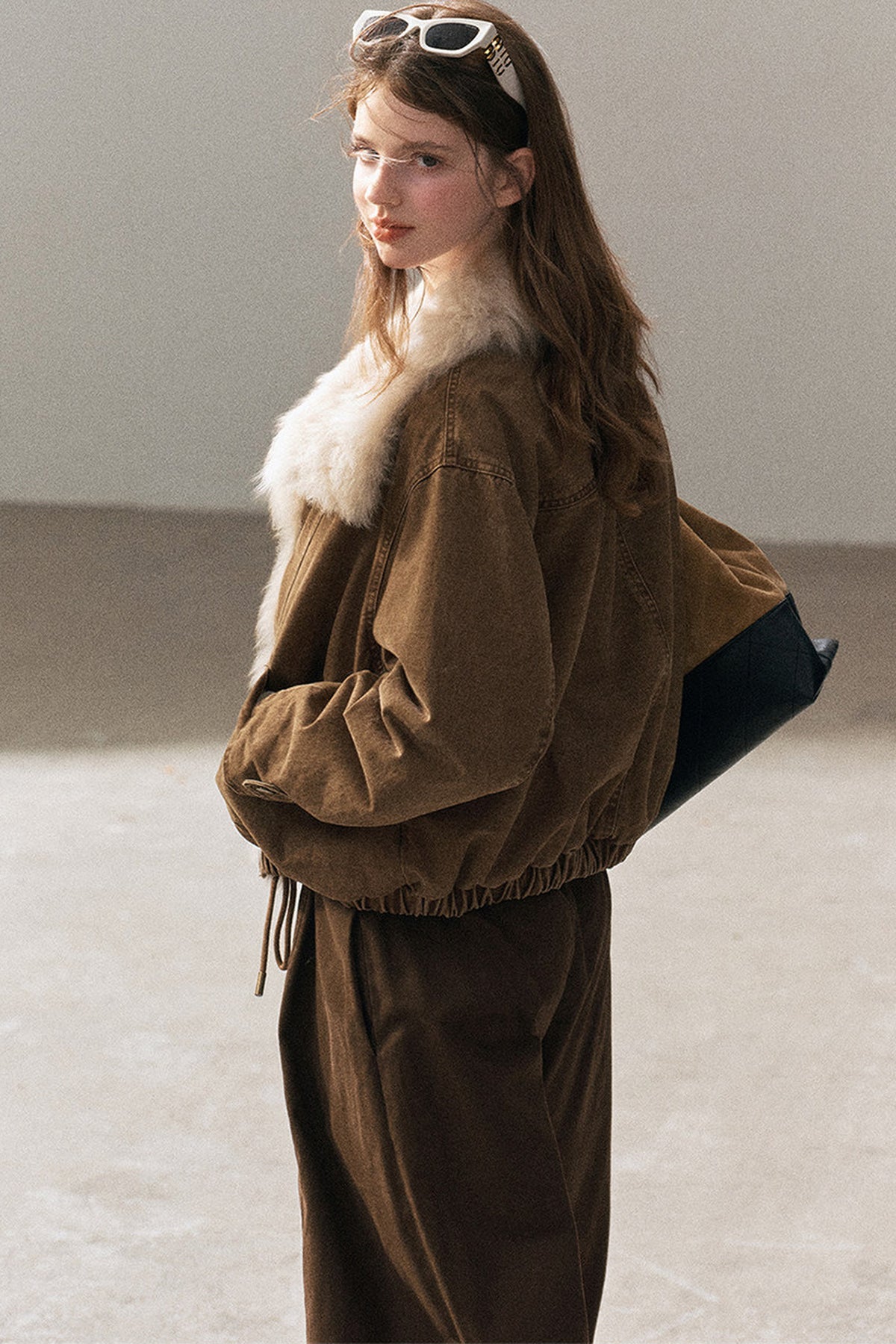 Fox Fur Collar Down Parka