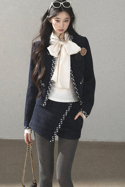 Ensemble veste en maille et pantalon Bluebell