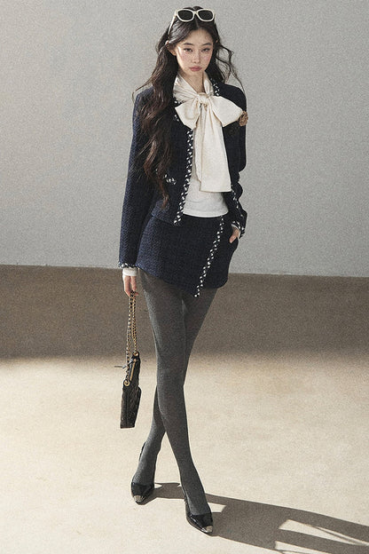 Ensemble veste en maille et pantalon Bluebell