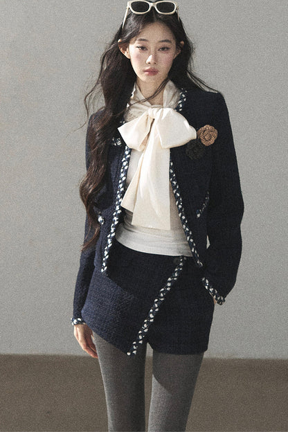 Ensemble veste en maille et pantalon Bluebell