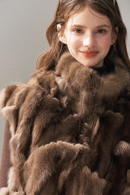 Real Fox Fur Vest