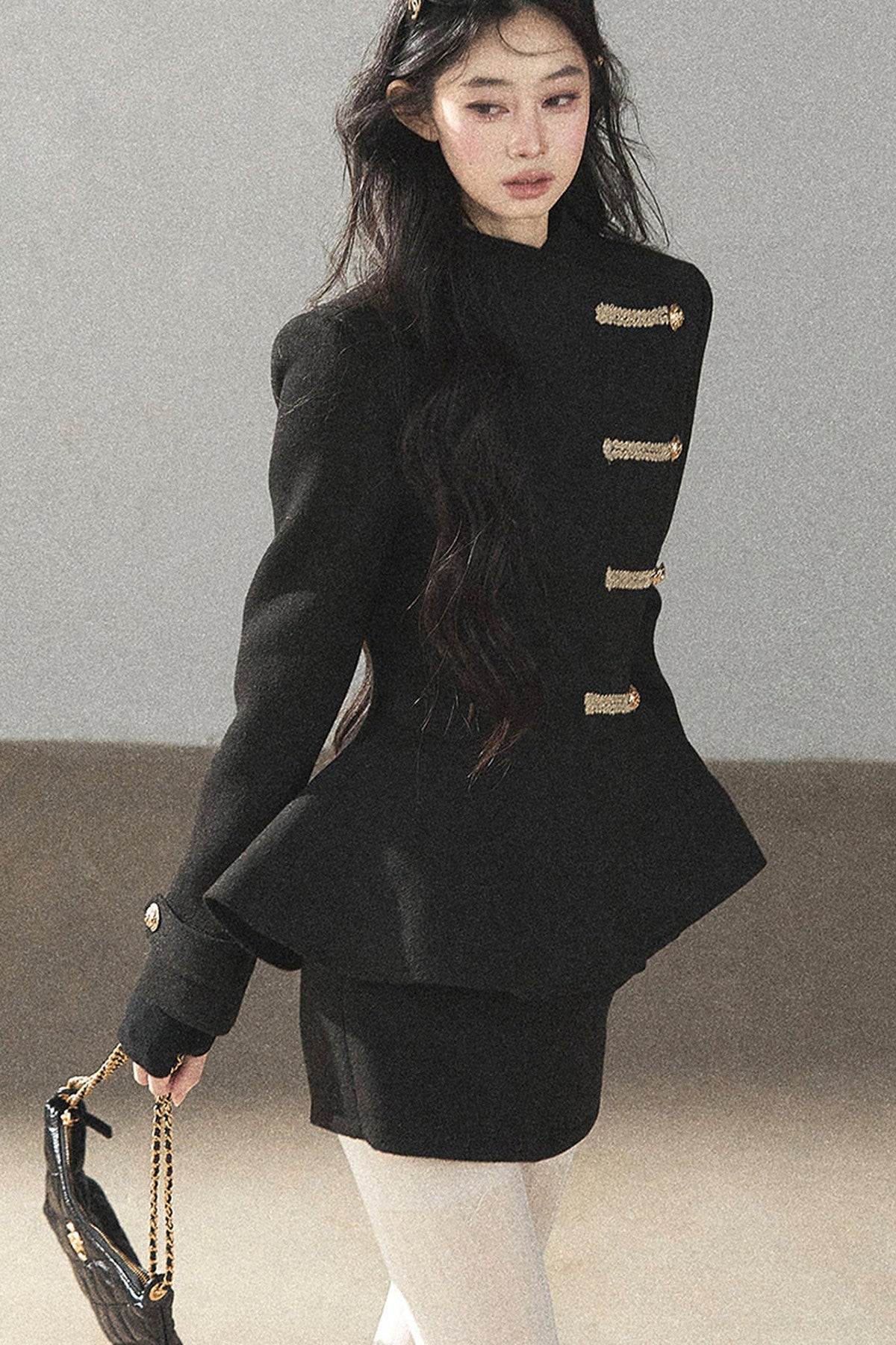 Tweed Jacket and Skirt Set-Up