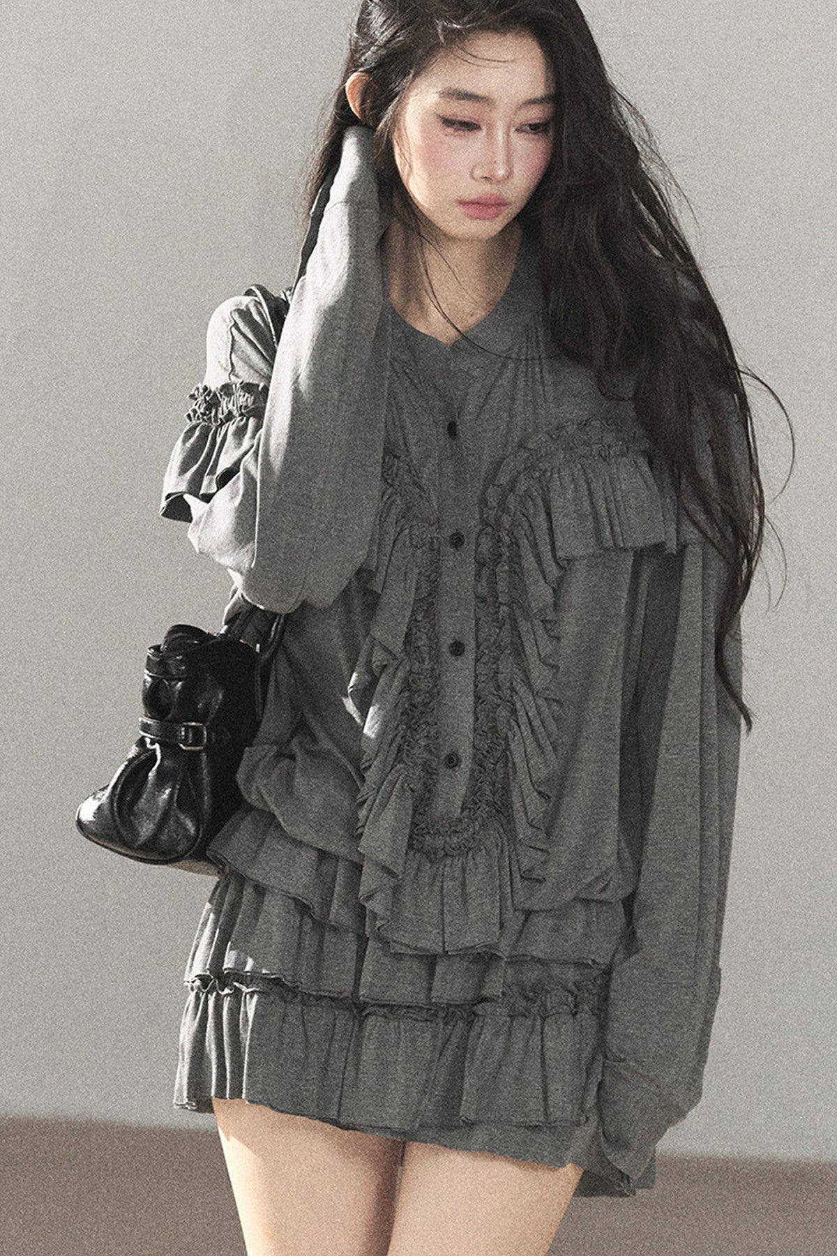 Multi-Layered Ruffle Top and Skirt