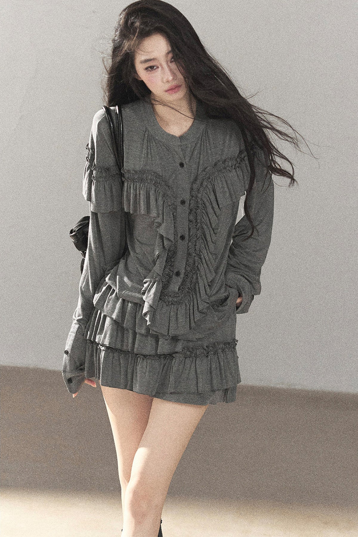 Multi-Layered Ruffle Top and Skirt