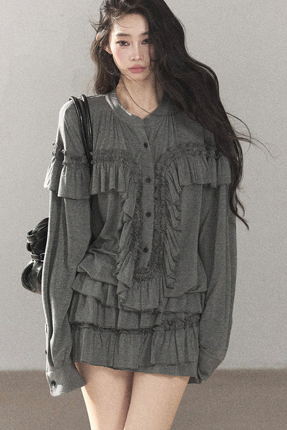 Multi-Layered Ruffle Top and Skirt