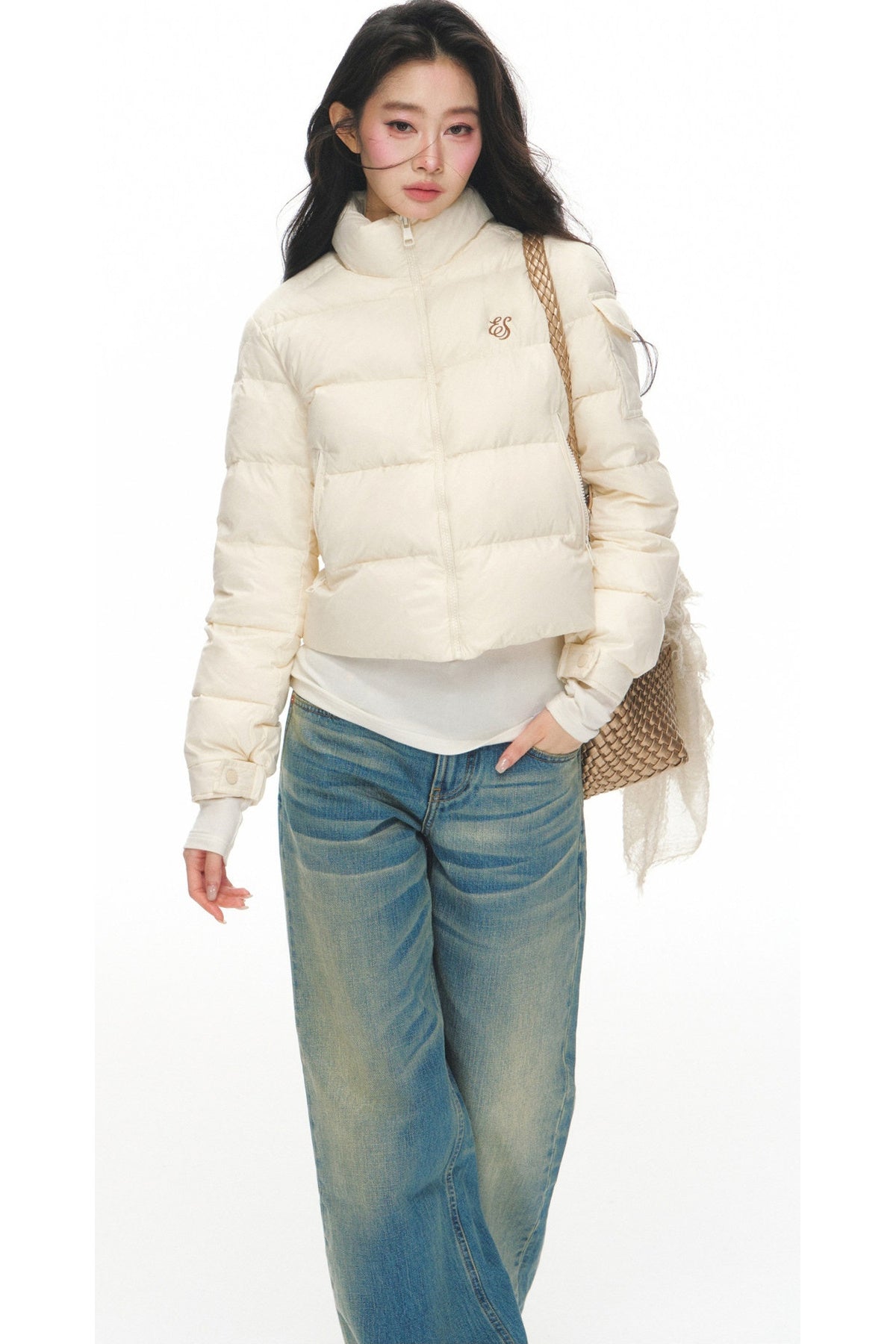 Lightweight Down Jacket and Pants Set-Up