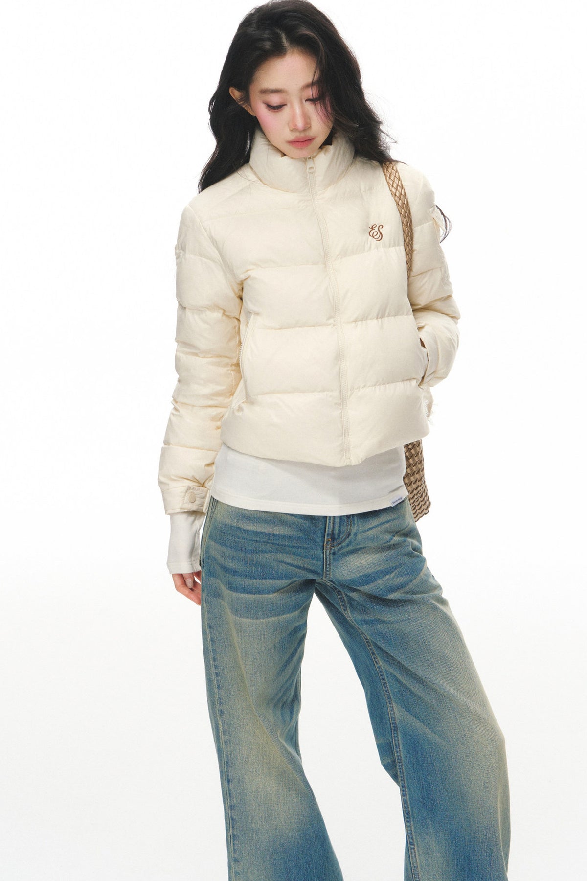 Lightweight Down Jacket and Pants Set-Up