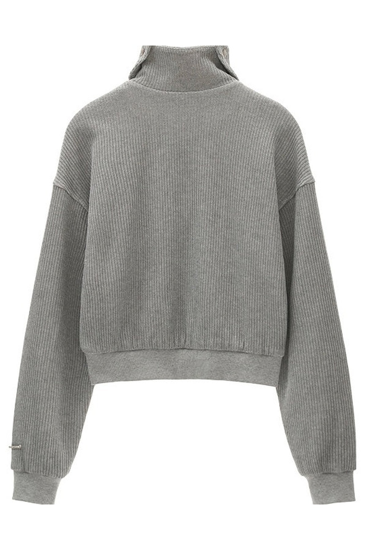 Structured Zip Knitted Jacket