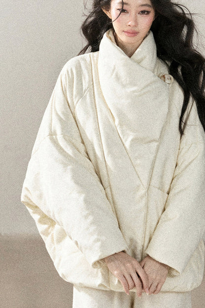 Lightweight White Duck Down Jacket