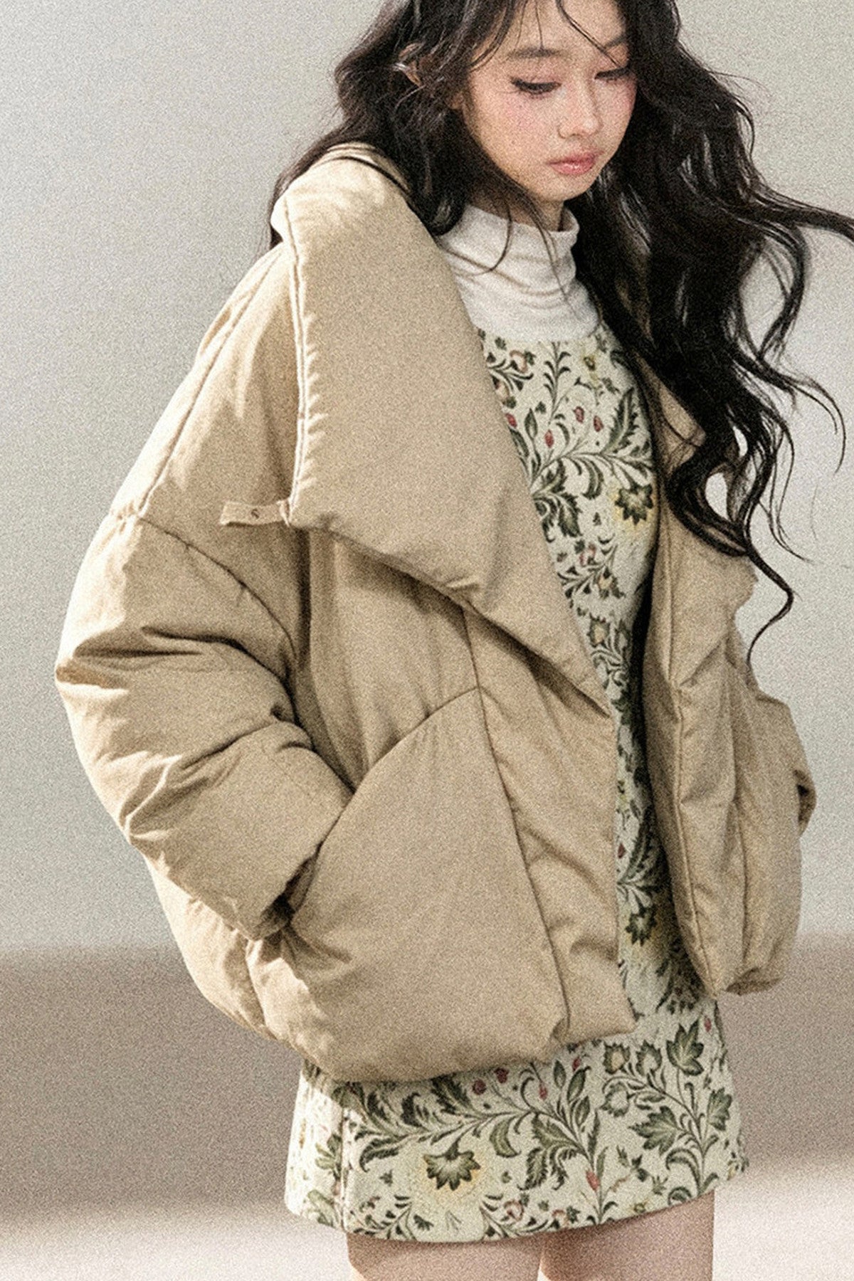 Lightweight White Duck Down Jacket