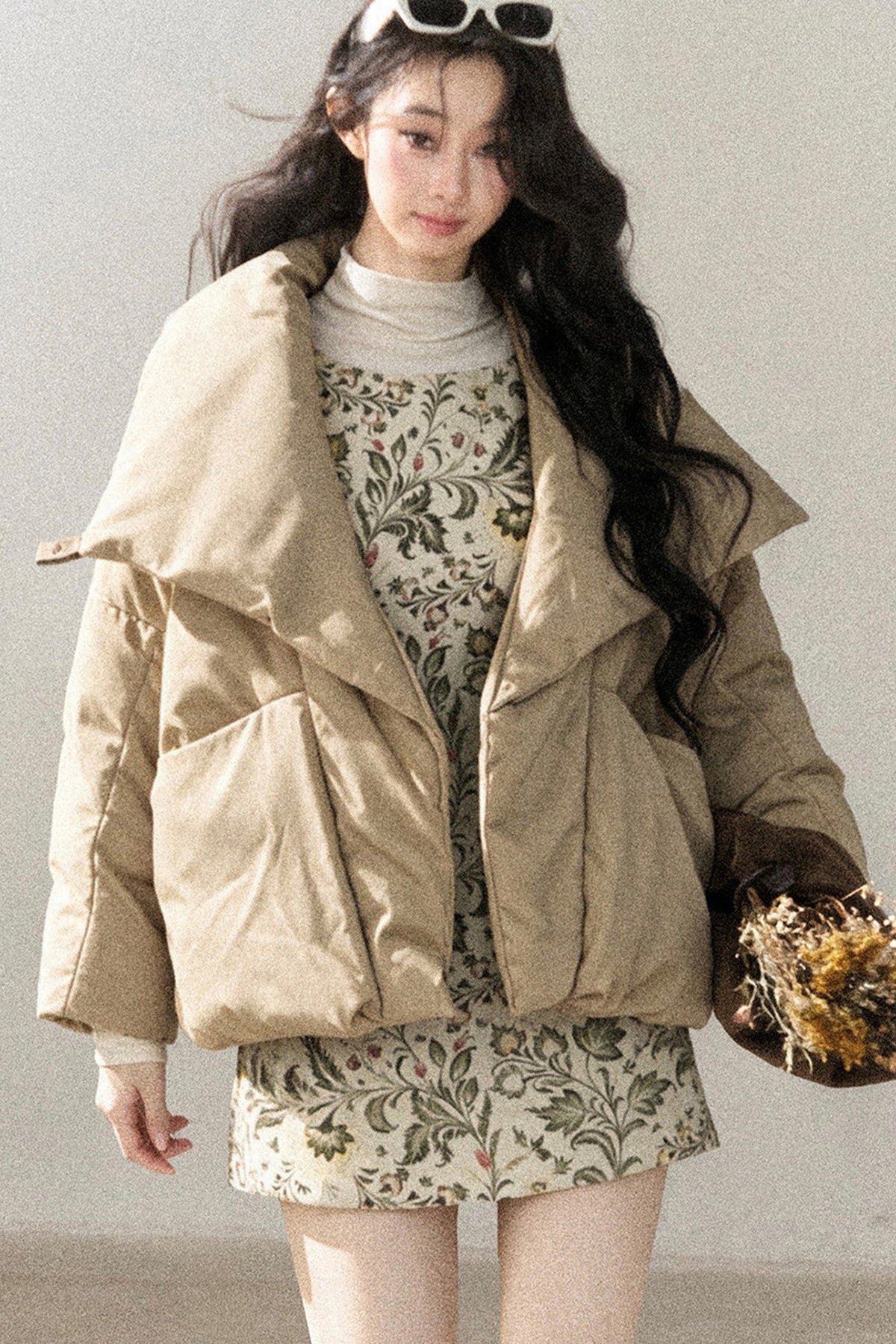 Lightweight White Duck Down Jacket
