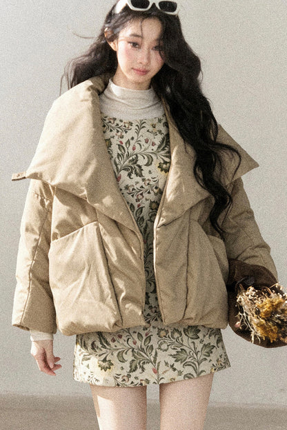 Lightweight White Duck Down Jacket