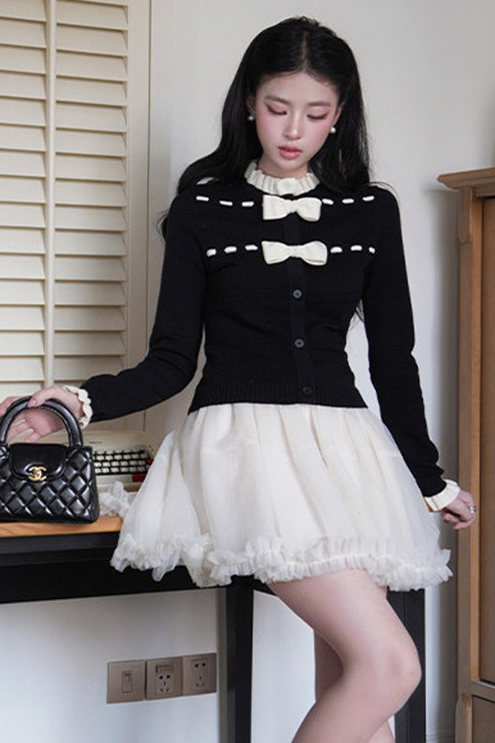 Ballet Style High-Waisted A-Line Tulle Skirt