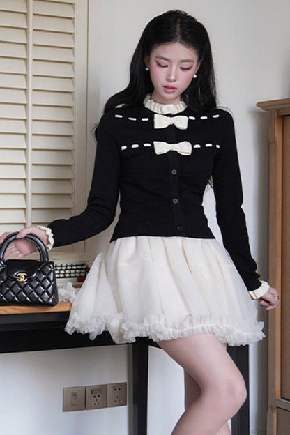 Ballet Style High-Waisted A-Line Tulle Skirt