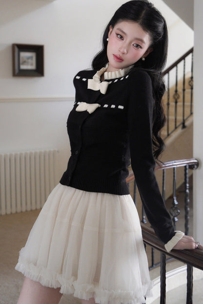 Ballet Style High-Waisted A-Line Tulle Skirt